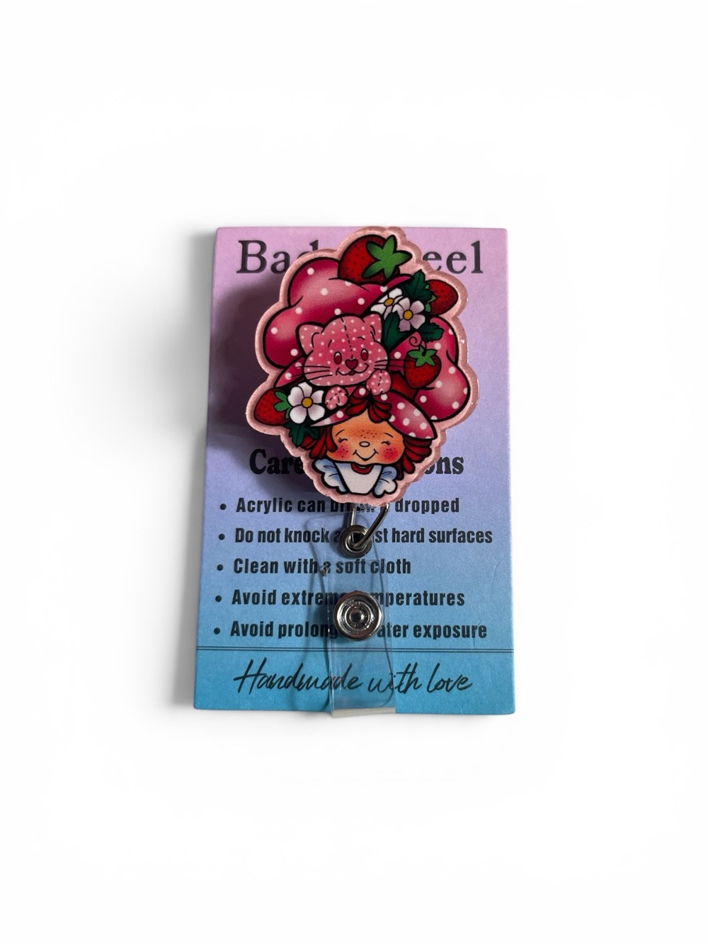Strawberry Shortcake Badge Reel